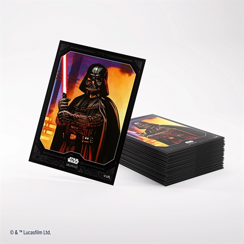 Star Wars Unlimited Art Sleeves (60 +1 stk) - Darth Vader - Gamegenic 